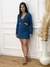 Vestido/Macaquinho Duda -Azul - D'closet | Moda Feminina