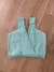 Cropped Jasmine - Nude + Laranja - loja online
