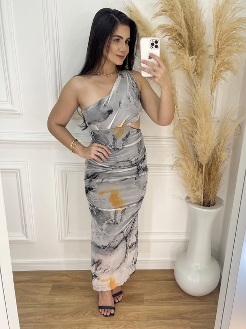 Vestido Marjorie - Rajado - comprar online