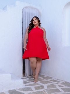 Vestido Flora - Vermelho na internet