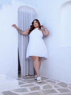 Vestido Flora - Branco - AMOR DE SILHUETA