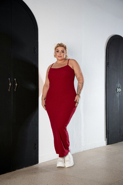 Vestido Dafine - Marsala - AMOR DE SILHUETA