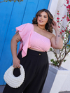 Cropped Olívia - Rosa Candy