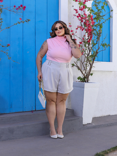 Shorts Melinda - Cinza Claro