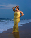 Vestido Sereia - Amarelo