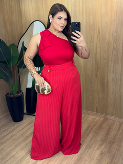 Cropped Jordana - Vermelho na internet