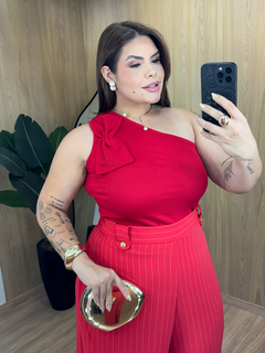 Cropped Jordana - Vermelho