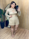Shorts Arrastão - Nude - comprar online