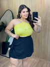 Cropped Arrastão Lantejoula - Lima - comprar online