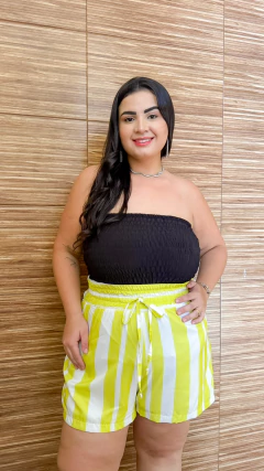 Shorts Nicole - Listras Verdes - comprar online