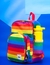 Mochila Mini Bavoom Arco Íris na internet