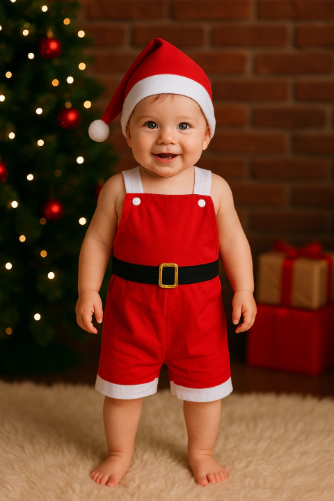 Jardineira Natal Cod 083 - comprar online