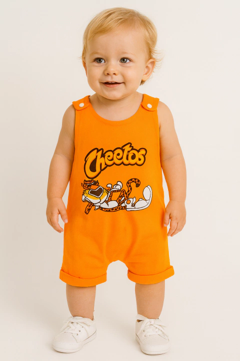 Jardineira Cheetos Curto Cod 127 - comprar online
