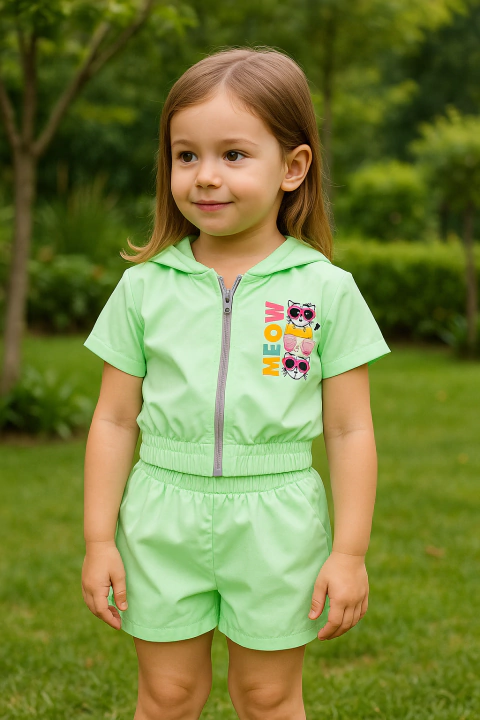 Conjunto Infantil Corta Vento Verão Blogueirinha - comprar online