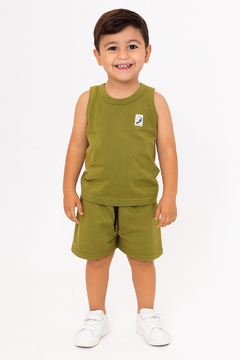 Conjunto Regata Liso infantil Verão - loja online