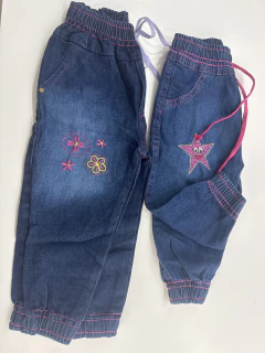 Calça Jeans Bordado Variados - comprar online