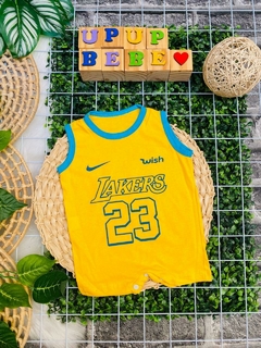 macacão Curto Regata Lakers