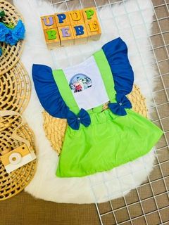 Romper Vestido Luxo Veste até 1 ano Divertidamente