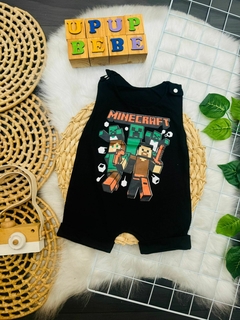 Jardineira Minecraft Cod 086
