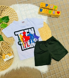 Conjunto Infantil Personagens Titãs - comprar online