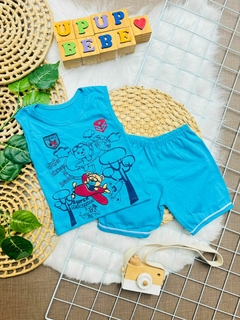 Conjunto Regata Avião Cod 018
