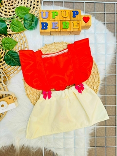 Romper Vestido Moana Veste até 1 ano