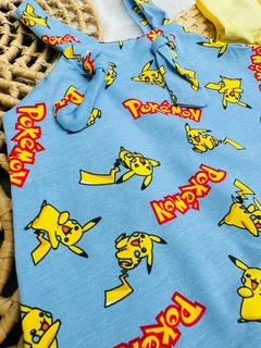 Jardineira Pikachu - Up Up bebe