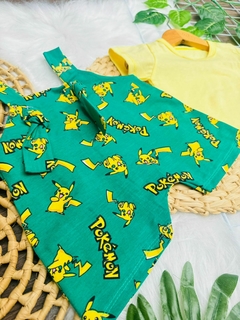 Jardineira Pikachu Cod 140 na internet