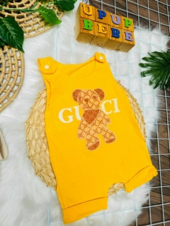 Jardineira Guc Urso Cod 039 - Up Up bebe