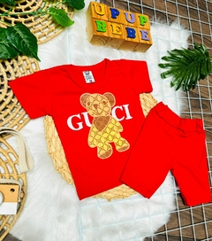 Conjunto Guc Urso Cod 055 - Up Up bebe