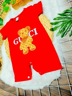 Macacão Curto Guc Urso Cod 155 na internet