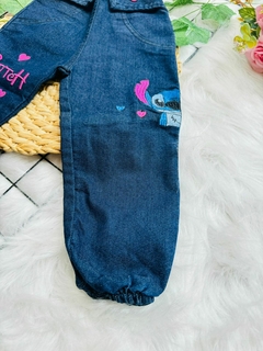 Calça Jeans Stitch Bordado na internet