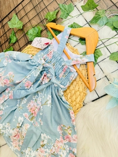 Vestido Floral Elegância - Up Up bebe