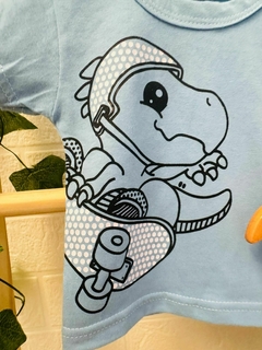 Conjunto Dino skate Cod 193 - Up Up bebe