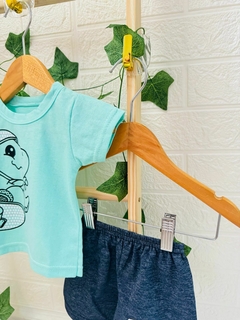 Conjunto Dino skate Cod 193 - Up Up bebe