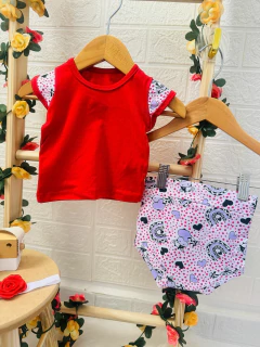 Conjunto com a Calcinha Verão Vaquinha Cod 084 - comprar online