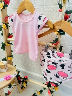 Conjunto com a Calcinha Verão Vaquinha Cod 084 na internet