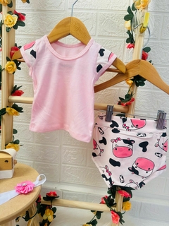 Conjunto com a Calcinha Verão Vaquinha Cod 084 - comprar online