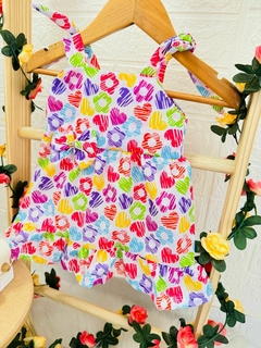 Vestido estampado Cod 038 - Up Up bebe