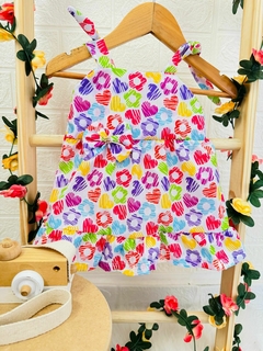 Vestido estampado Cod 038 - comprar online