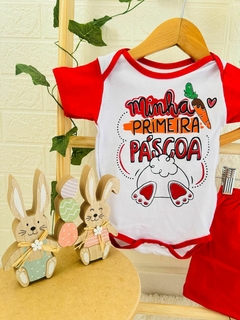 Conjunto Bory Coelhinho Pascoa Cod 192 - Up Up bebe