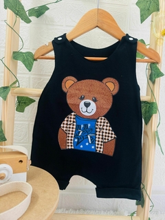 Jardineira Urso Cod 025 - Up Up bebe