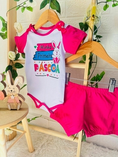 Conjunto Bory Coelhinha Pascoa Cod 192 - Up Up bebe