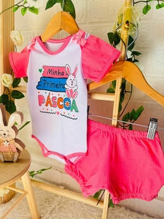 Conjunto Bory Coelhinha Pascoa Cod 192 - Up Up bebe