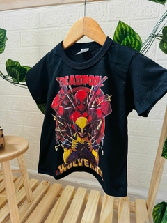 Camiseta Infantil Wolverine na internet