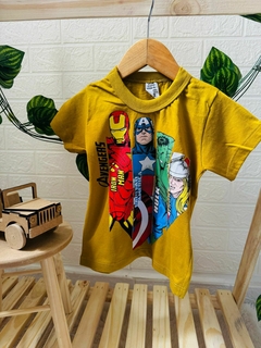 Camiseta Infantil Vingadores - comprar online