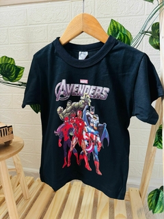 Camiseta Infantil avengers na internet