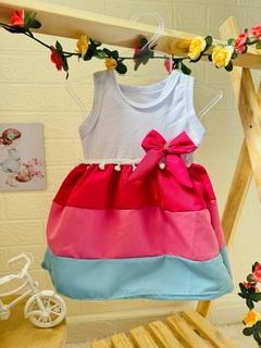 Vestido Regata Três Marias Cod 181 - Up Up bebe
