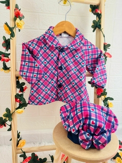 Casaco c/ Gola e Boina Soft Sublimado - comprar online