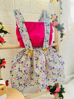 Vestido Jardineira Cod 103 - comprar online